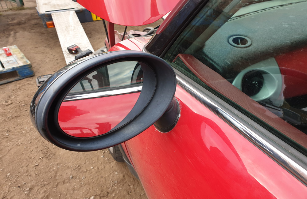 Mini One One Door mirror passenger side front electric